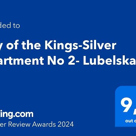 City Of The Kings-Silver Apartment No 2- Lubelska 10 Krakau Buitenkant foto